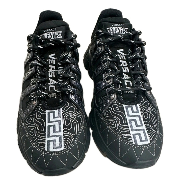 Versace Shoes - Versace Trigreca LowTop Sneakers (Unisex) EU Size 38 US Wmns Sz 7 Men Sz 5.5-6